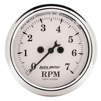 compare product AutoMeter Gauge Kit 2 Pc. Quad & Speedometer 3-3/8in. Old Tyme White