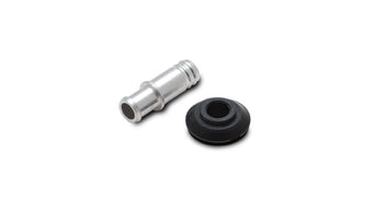 compare product Vibrant 10mm (2/5in) O.D. Aluminum Vacuum Hose Fitting (includes Rubber Grommet)