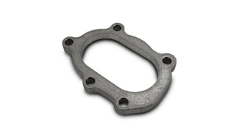 compare product Vibrant GT25R / GT28R Discharge Flange with Oval Outlet (5 Bolt) Mild Steel 1/2in Thick