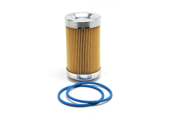 compare product Fuelab 10 Micron Paper Replacement Element - 3in w/2 O-Rings & Instructions