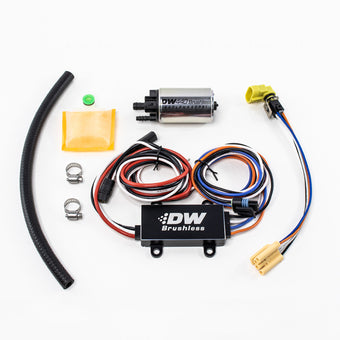 compare product DeatschWerks DW440 440lph Brushless Fuel Pump w/ Dual Speed Controller
