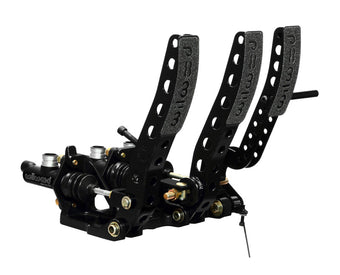 compare product Wilwood Pedal Assembly Floor Mount-Brake Clutch & Throttle