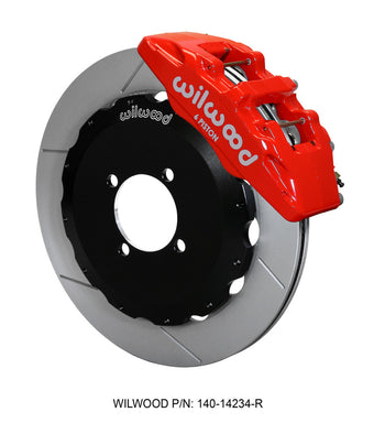 compare product Wilwood Dynapro 6 Front Hat Kit 12.88in Red 2016-Up Mazda MX5 Miata w/ Lines