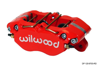 compare product Wilwood Caliper-Dynapro 5.25in Mount - Red 1.38in Pistons .81in Disc