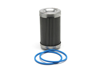 compare product Fuelab 6 Micron Micro-Fiberglass Replacement Element - 3in w/2 O-Rings & Instructions