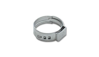 compare product Vibrant One Ear Stepless Pinch Clamps 16.0-19.2mm clamping range (Pack of 10) SS 7mm band width