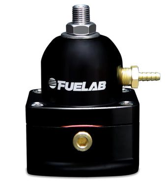 compare product Fuelab 515 EFI Adjustable FPR 25-90 PSI (2) -10AN In (1) -6AN Return - Black