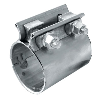 compare product Vibrant Easy Seal SS Exh Sleeve Butt Joint Clamp for 4in O.D. Tubing also 4in Nominal Oval Tubing