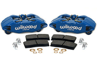 compare product Wilwood DPHA Front Caliper & Pad Kit Blue Honda / Acura w/ 262mm OE Rotor