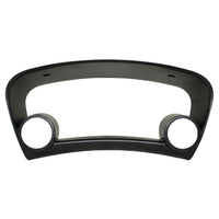 Black Dual Gauge Cluster Bezel Pod for 1997-2002 Mitsubishi Lancer & Mirage