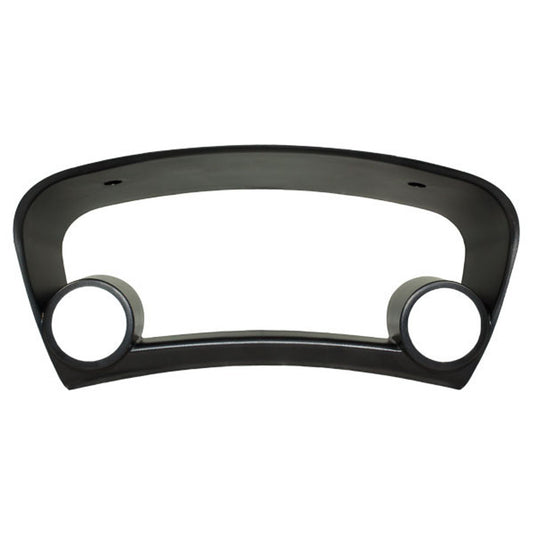Black Dual Gauge Cluster Bezel Pod for 1997-2002 Mitsubishi Lancer & Mirage