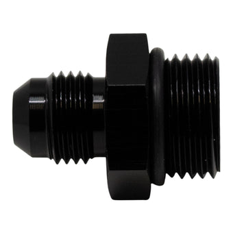 compare product DeatschWerks 8AN ORB Male to 6AN Male Flare Adapter (Incl O-Ring) - Anodized Matte Black