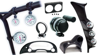 compare product Autometer 90-98 Mazda Miata/MX-5 Black 52mm Triple Pillar