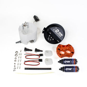 compare product DeatschWerks 10-15 Chevy Camaro LS 3.7 V6/ SS LS3 X2 Series Fuel Pump Module w 2 DW300s