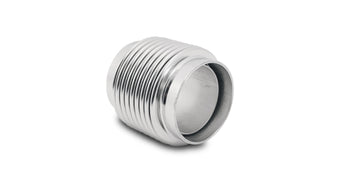 compare product Vibrant SS Bellow Assembly w/ Liner 1.875in Inlet/Outlet ID x 2.75in OAL Electro Polished
