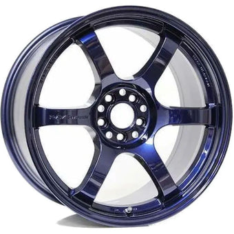 compare product Gram Lights 57DR 18x9.5 +38 5x100 Eternal Blue Pearl Wheel (Min Order Qty 20)