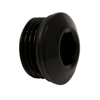 compare product DeatschWerks 8AN ORB Male Plug Low Profile Internal Allen/Hex (Incl O-Ring) Anodized Matte Black
