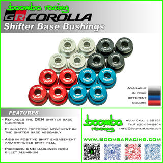 Boomba Racing GR Corolla Shifter Base Bushings