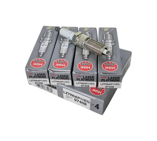 NGK Laser Platinum Spark Plug Box of 4 (LZTR6AP11EG)