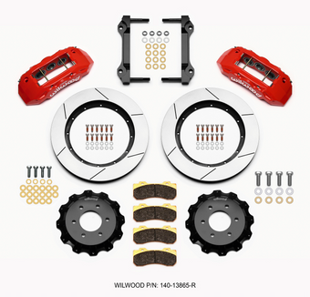 compare product Wilwood TX6R Front Kit 15.50in Red 2010-Up Ford F150 (6 lug)