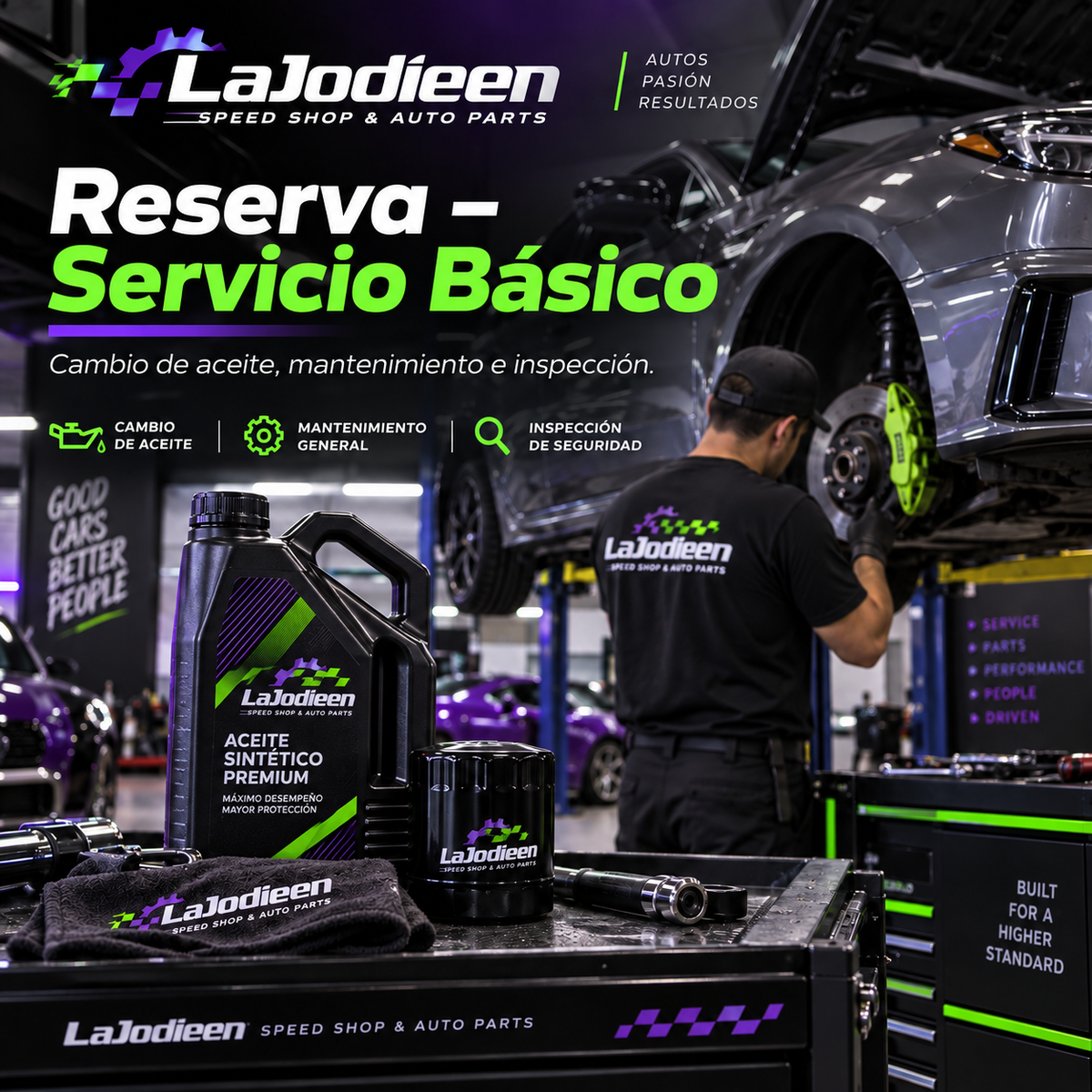 Reserva – Servicio Básico (sin depósito)