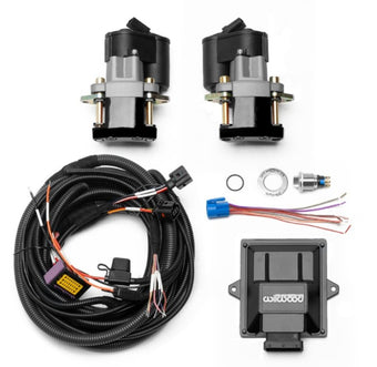 compare product Wilwood Electronic Parking Brake Rear Retrofit Brake Kit - Black Powder Coat Caliper
