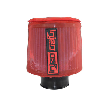 compare product Injen Red Water Repellant Pre-Filter fits X-1015 X-1018 6.75in Base/5in Tall/5in Top
