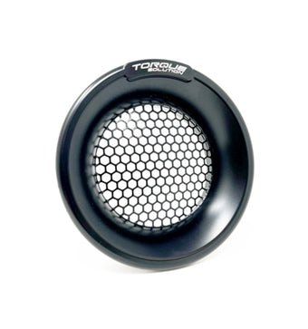 compare product Torque Solution Billet Turbo Velocity Stack Shield For 4in Inlet - Black