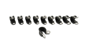 compare product Vibrant Cushion P-Clamp for 0.5625in O.D. Hose - Pack of 10