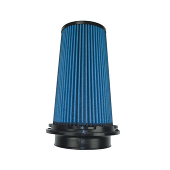 compare product Injen NanoWeb Dry Air Filter- 4in Flange ID 6in Twist Lock Base 8.8in Media Height 4in Top