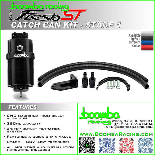 Boomba Racing Fiesta ST Catch Can Stage 1