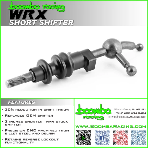 Boomba Racing 15+ WRX Short Throw Shifter