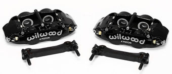 compare product Wilwood Narrow Superlite 4R Rear Caliper & Bracket Kit - Black 97-13 C5/C6 Corvette w/ OEM Rotors