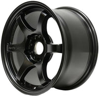 Gram Lights 57DR 18x9.5 +22 5x114.3 Semi Gloss Black Wheel
