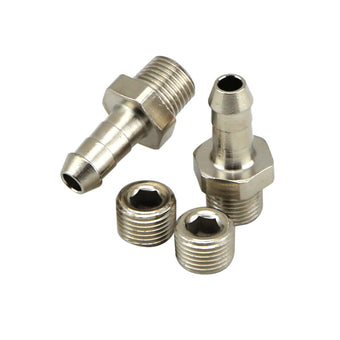 compare product Turbosmart 1/8in NPT 6mm Hose Tail Fittings and Blanks
