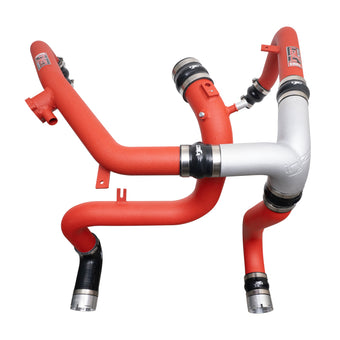 compare product Injen 21-23 Ford Bronco 2.7L V6 (TT) EcoBoost SES Intercooler Pipes - Wrinkle Red