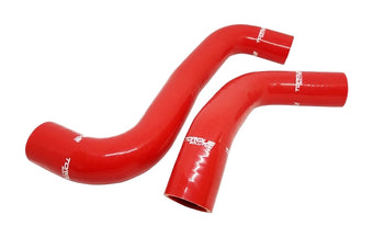 compare product Torque Solution 08-14 Subaru WRX / 08-18 STI / 09-13 Forester XT Silicone Radiator Hose Kit - Red