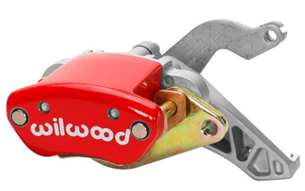 compare product Wilwood Caliper-MC4 Mechanical-L/H - Red w/ Logo 1.19in Piston .81in Disc