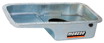 compare product Moroso Acura/Honda 1.6L B16A3 Stock (w/Oil Drainbacks) Wet Sump 4qt 6in Steel Oil Pan