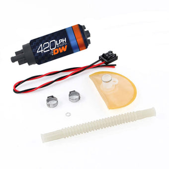compare product DeatschWerks DW420 Series 420lph In-Tank Fuel Pump w/ Install Kit For Nissan 370Z 2009-2015