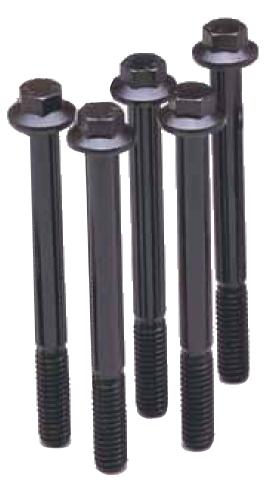 compare product ARP M6 x 1.00 x 40 Black Oxide Hex Bolts (5/pkg)