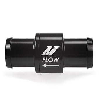 compare product Mishimoto One-Way Check Valve 3/4in Aluminum Fitting - Black