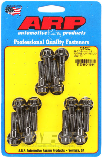 compare product ARP SBC/GENIII LS 3/8 Flange 12pt Header Bolt Kit