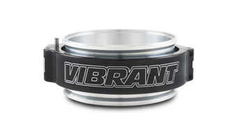 compare product Vibrant 4in O.D. Aluminized HD 2.0 Clamp Assembly - Anodized Black