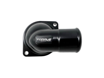 compare product Torque Solution 02-14 Subaru WRX / 04-21 Subaru STI Billet Thermostat Housing - Black Anodized