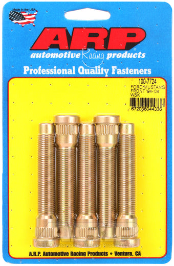 compare product ARP 94-04 Ford Mustang Front Wheel Stud Kit (Set of 5)