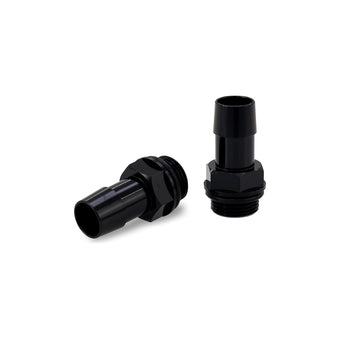 compare product Mishimoto 2pcs. M20x1.5 5/8in Aluminum Catch Can Fittings - Black