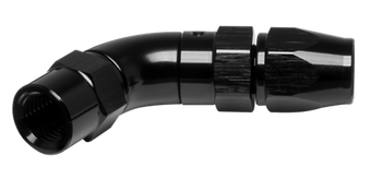 compare product Vibrant -3AN 45 Degree High Flow Hose End Fitting for PTFE Lined Flex Hose - Aluminum
