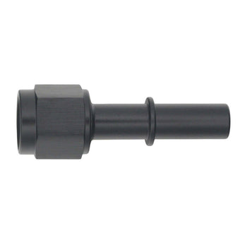 compare product DeatschWerks 6AN Female Flare Swivel to 3/8in Male EFI Quick Disconnect - Anodized Matte Black