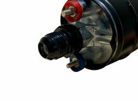 Jackspania Racing fuel pump fittings and bracket